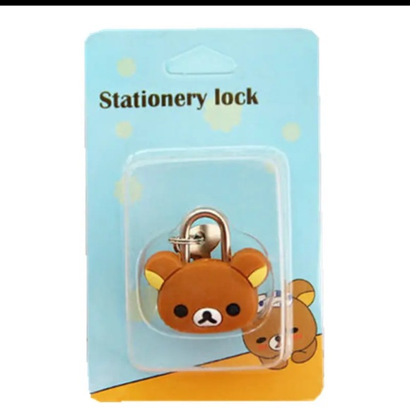 Other - $1 BEAR MINI LOCK. NEW. $1 WITH ANY $10 ORDER OR MORE